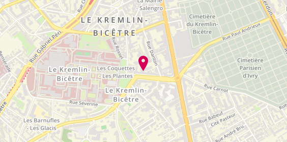 Plan de Sg - le Kremlin Bicetre (0389.7), 22 avenue Eugène Thomas, 94270 Le Kremlin-Bicêtre