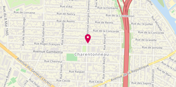Plan de Sg, 62 avenue Georges Clemenceau, 94700 Maisons-Alfort