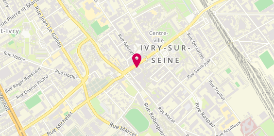 Plan de Sg, 103 avenue Georges Gosnat, 94200 Ivry-sur-Seine