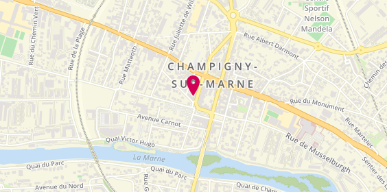 Plan de Sg, 4 Rue Georges Dimitrov, 94500 Champigny-sur-Marne