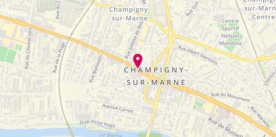 Plan de Agence de Champigny Sur Marne - Banque Regionale, 79 Rue Jean Jaurès, 94500 Champigny-sur-Marne