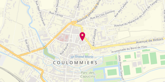 Plan de Caisse d'Epargne Coulommiers, 5 Cr Gambetta, 77120 Coulommiers