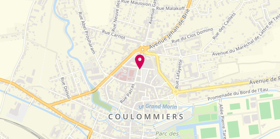 Plan de BNP Paribas - Coulommiers, 27-29 place du Marché, 77120 Coulommiers