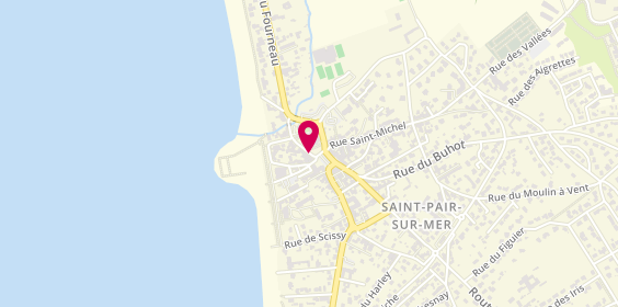 Plan de Crédit Agricole Normandie, 59 Route de Granville, 50380 Saint-Pair-sur-Mer