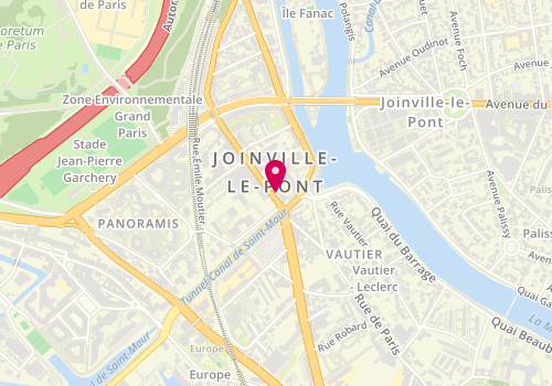 Plan de LCL Banque et assurance, 29 Rue de Paris, 94340 Joinville-le-Pont