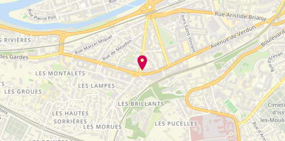 Plan de LCL Banque et assurance, 176 Bis avenue de Verdun, 92130 Issy-les-Moulineaux