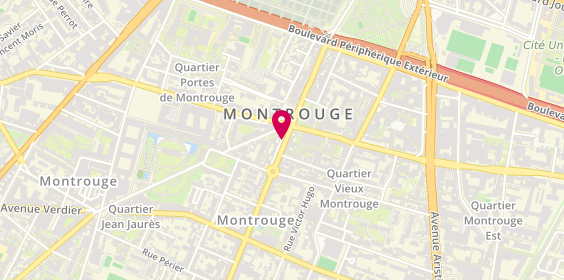 Plan de Crédit Mutuel, 44 avenue de la République, 92120 Montrouge