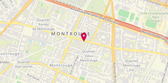Plan de Sg, 31 Rue Gabriel Péri, 92120 Montrouge