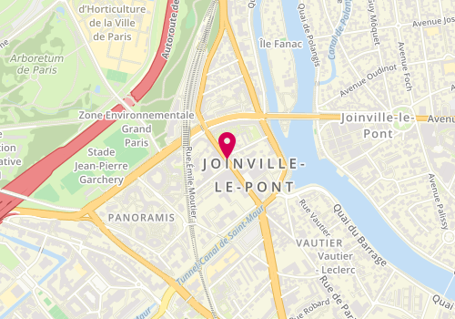 Plan de Societe Generale, 11 Rue de Paris, 94340 Joinville-le-Pont