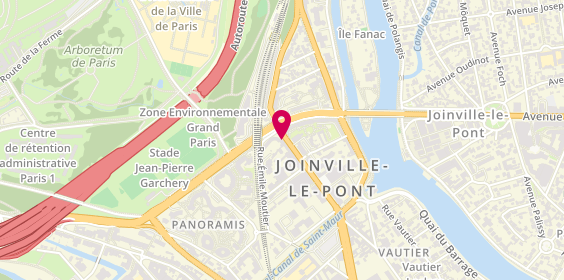 Plan de Bnpparibas, 6 Paris, 94340 Joinville-le-Pont