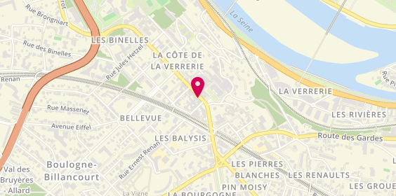 Plan de Sg, 24 Rue Marcel Allégot, 92190 Meudon