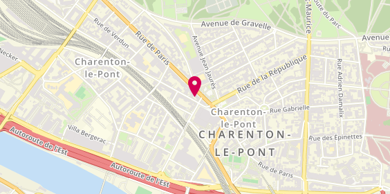 Plan de Cic, 81 Rue de Paris, 94220 Charenton-le-Pont