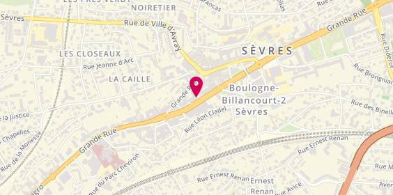 Plan de BNP Paribas - Sevres, 10 avenue de l'Europe, 92310 Sèvres