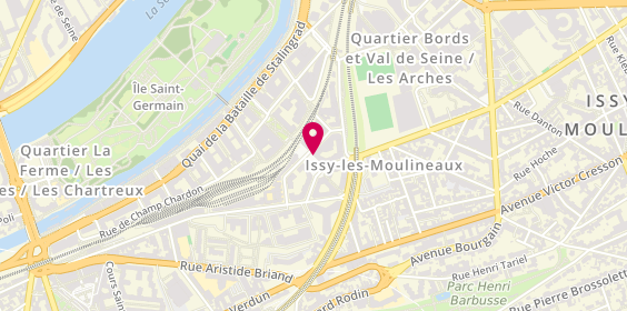 Plan de Humantalks Paris, 4 Place Jacques Madaule, 92130 Issy-les-Moulineaux
