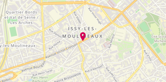 Plan de CCF, 59 Rue du Général Leclerc, 92130 Issy-les-Moulineaux