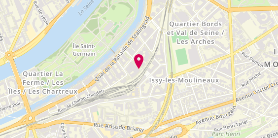 Plan de Société Générale - Issy Seine, 27 de l'Ancienne Boulangerie, 92130 Issy-les-Moulineaux