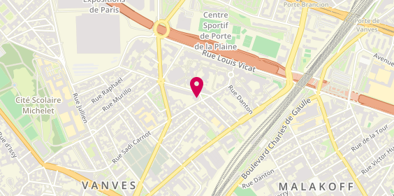 Plan de Caisse d'Epargne, 93 Rue Sadi Carnot, 92170 Vanves