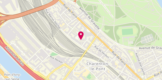 Plan de BPCE Lease, 4 place de la Coupole, 94220 Charenton-le-Pont