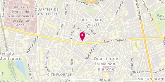 Plan de LCL Banque et assurance, 32 Rue Martin Bernard, 75013 Paris