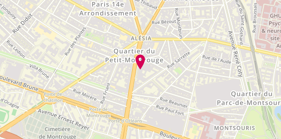 Plan de Bo et Nb Orleans, 97 avenue du Général Leclerc, 75014 Paris