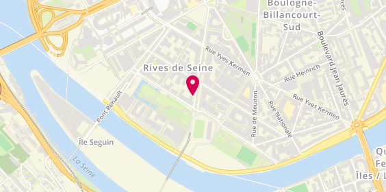 Plan de Sg - Boulogne Rives de Seine (04179, 25 avenue Emile Zola, 92100 Boulogne-Billancourt