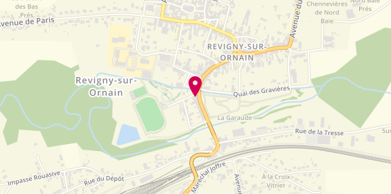 Plan de Credit Agricole Revigny, 2 Rue Aristide Briand, 55800 Revigny-sur-Ornain