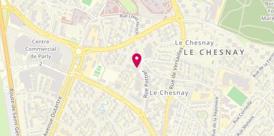 Plan de Sg, 15 Rue Pottier, 78150 Le Chesnay-Rocquencourt