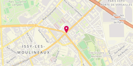Plan de Sg, 39 Rue Ernest Renan, 92130 Issy-les-Moulineaux