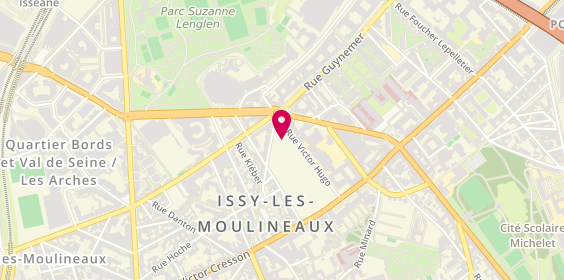 Plan de La Banque Postale Prevoyance, 4 promenade Coeur de Ville, 92130 Issy-les-Moulineaux