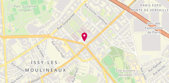 Plan de BNP Paribas - Issy Corentin, 3 place Paul Vaillant Couturier, 92130 Issy-les-Moulineaux