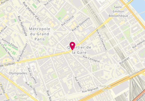 Plan de Societe Generale, 45 Rue de Tolbiac, 75013 Paris