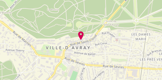 Plan de Caisse d'Epargne Ville-d'Avray, 37 Rue de Saint-Cloud, 92410 Ville-d'Avray