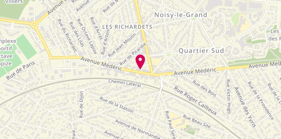 Plan de Sg - Noisy Grand Richardet (0392.6), 71 avenue Médéric, 93160 Noisy-le-Grand
