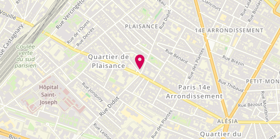 Plan de Sg, 87 Rue de Gergovie, 75014 Paris