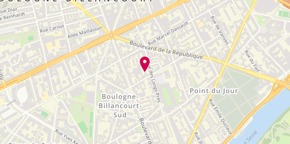 Plan de Turbo, 86 Rue du Dôme, 92100 Boulogne-Billancourt