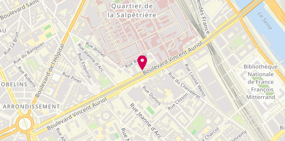 Plan de Caixa Geral de Depósitos, 72 Boulevard Vincent Auriol, 75013 Paris