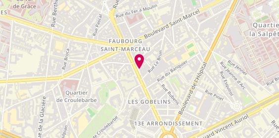 Plan de Banque Populaire Rives de Paris - AG Rives en Signes, 41 avenue des Gobelins, 75013 Paris