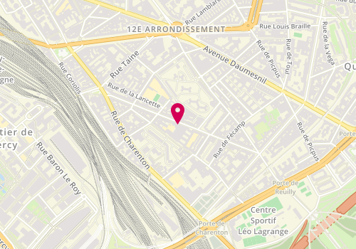 Plan de BNP Paribas - Paris Rue de Wattignies 12e, 36 Rue de Wattignies, 75012 Paris