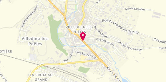 Plan de Crédit Mutuel, Villedieu Les Poeles 12 Rue General de Gaulle, 50800 Villedieu-les-Poêles-Rouffigny