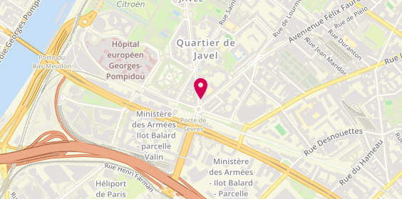 Plan de LCL Banque et assurance, 2 place Balard, 75015 Paris