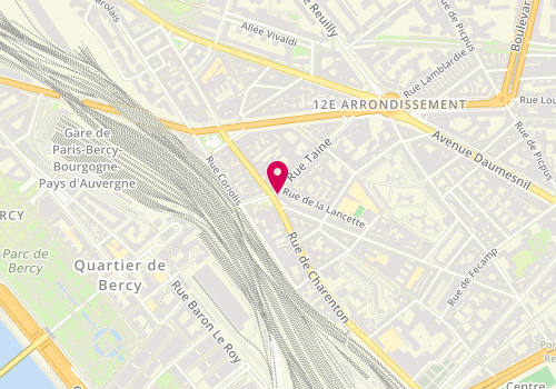 Plan de Sfic, 239/241 Rue de Charenton, 75012 Paris