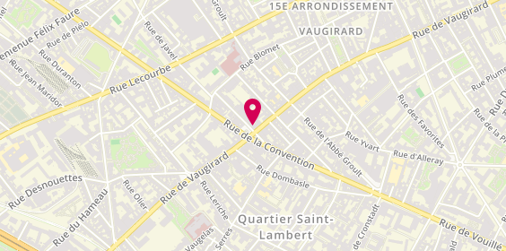 Plan de LCL Banque et assurance, 316 Rue de Vaugirard, 75015 Paris