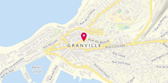 Plan de Agence de Granville, 18 Cr Jonville, 50401 Granville