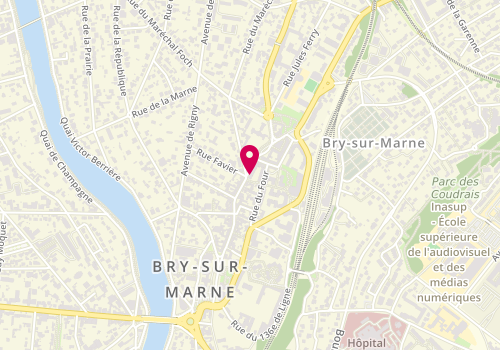 Plan de LCL Banque et assurance, 66 Grande Rue Charles de Gaulle, 94360 Bry-sur-Marne
