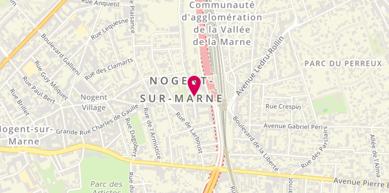 Plan de Sg, 2 Rue de Coulmiers, 94130 Nogent-sur-Marne