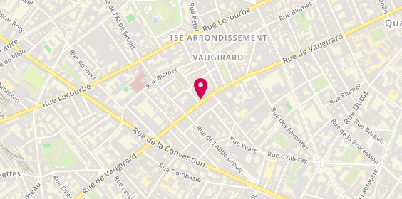 Plan de Cic, 280 Rue de Vaugirard, 75015 Paris