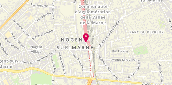 Plan de Cic Nogent le Perreux, 1 Jean Monnet, 94130 Nogent-sur-Marne