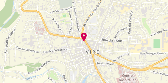 Plan de Crédit Mutuel, 25 avenue du Général Leclerc, 14500 Vire-Normandie