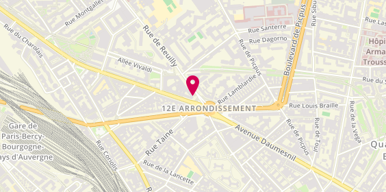 Plan de Sg, 197 avenue Daumesnil, 75012 Paris