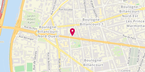 Plan de Sg, 126 Route de la Reine, 92100 Boulogne-Billancourt